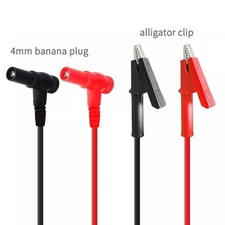 Innovant pour Multim??tre Test Cable Set avec Clips Crocodile Attach??s