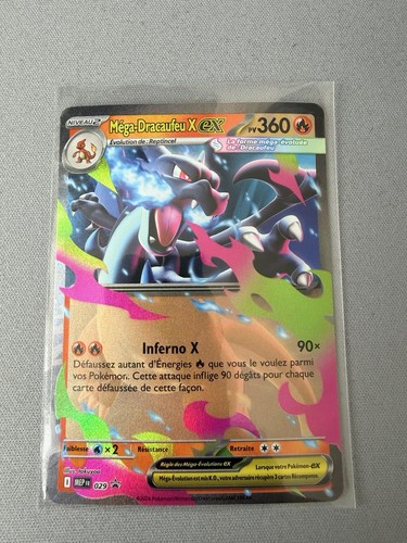 Carte pokemon mega dracaufeu - pokemon, x
