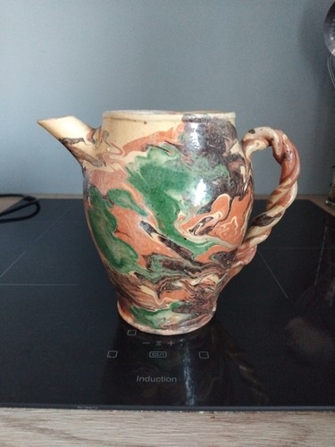 Ancien rare pot terre - rare, en