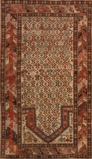 Tapis En Laine Russe Antique