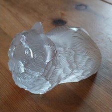 Chat En Cristal De Sèvres