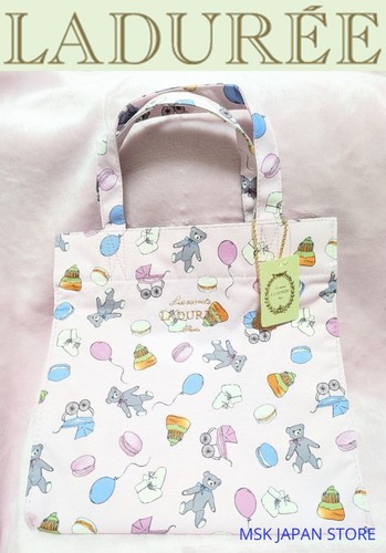 Laduree paris tote bag rose - paris,