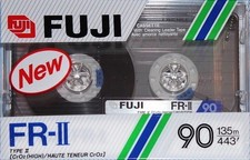 2 X FUJI FR II 90 AUDIO BLANK