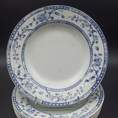 Assiettes creuses faïence - creuses,