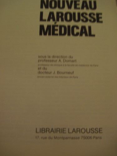 Magnifique larousse medical - larousse,