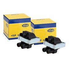 Set 2 Pièces Marelli Bobine D'Allumage pour Fiat Panda 1.2 169 Lancia 2003