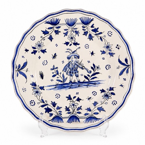 Assiette décorative - , en
