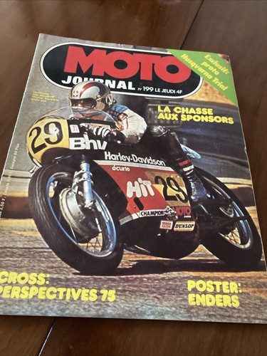 Magazine moto journal - 199, 1974