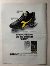 PUBLICITE 1994 - DIADORA - ROBERTO BAGGIO