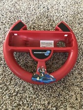 Mario Kart 8 Wii Red Steering Wheel