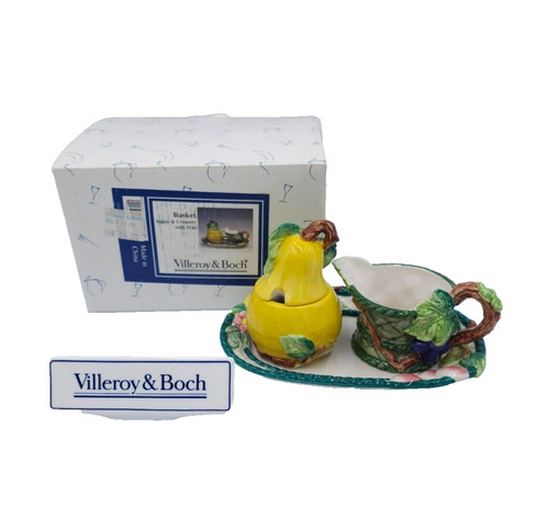 Villeroy boch basket figural - villeroy, &