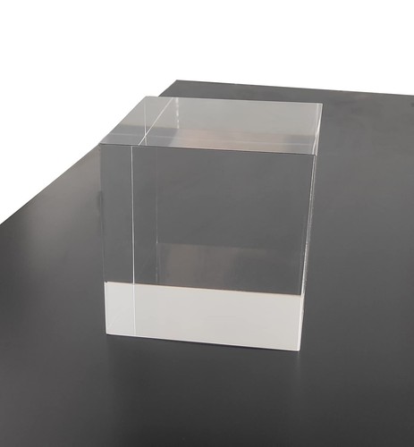 X 4 clear square - 4”,