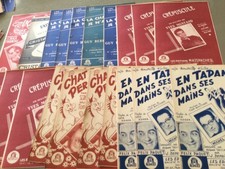 LOT DE  20 PARTITIONS