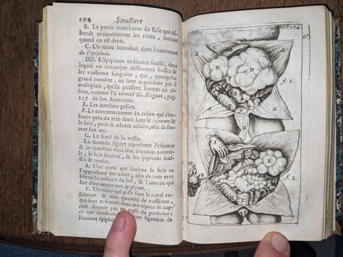 Livre ancien splanchnologie - livre, ancien-splanchnologie