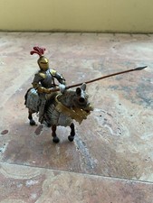 schleich knights horses