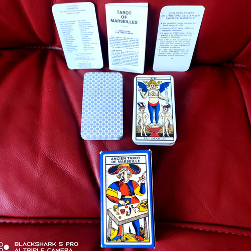 Vintage mini tarot - vintage, de
