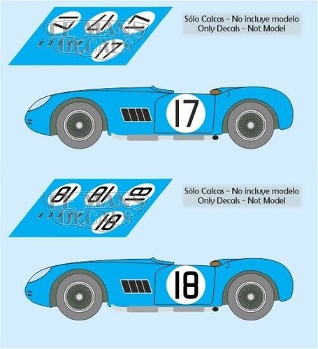 Décals talbot lago sport - talbot,