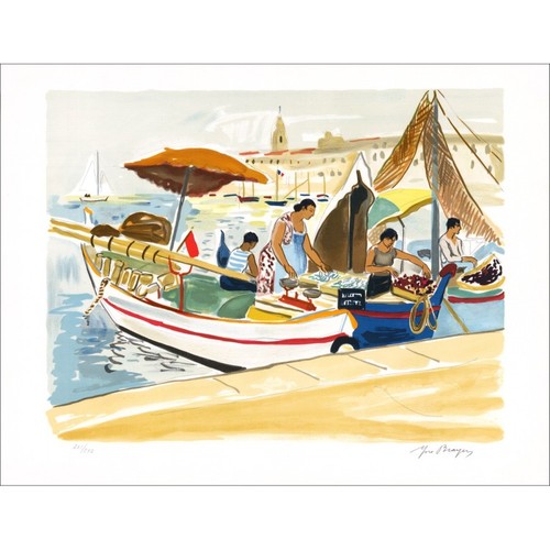 Brayer yves lithographie - brayer,
