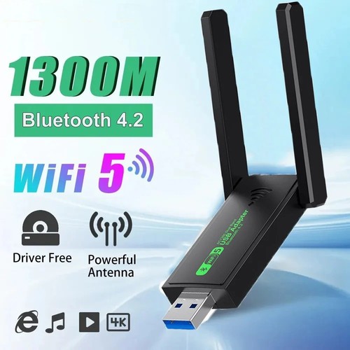 Adaptateur wifi usb double - adaptateur, 3.0