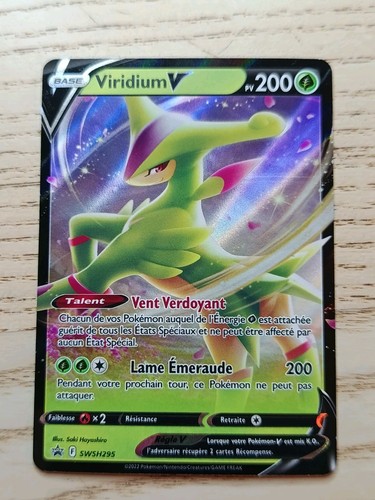 Carte pokémon viridium - viridium, v