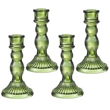 Porte-bougies en verre, 4