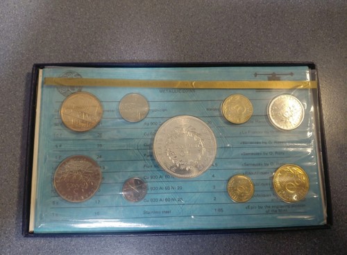 Coffret fdc 1977 monnaie - coffret,