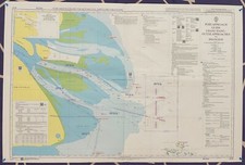 Amirauté 8127 Port Approach Guide Chang Jiang-Outer Approches À Shanghai Carte