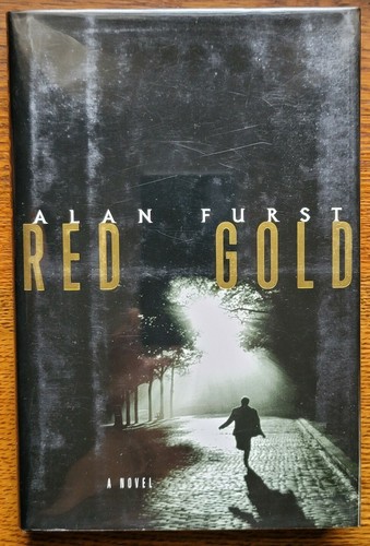 Signed red gold alan furst - gold,