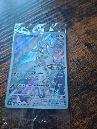 Carte pokémon reshiram n - carte,