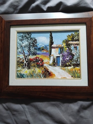Tableau paysage maison
