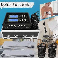 Appareil de détoxification à double bain de pieds ionique Cleanse Détoxification
