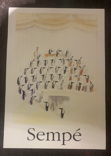 Affiches sempé musiciens - 6,