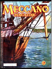 MECCANO MAGAZINE n°8 ¤ 08/1936 ¤ CINEMA / AVIATION / CANOT HORNBY