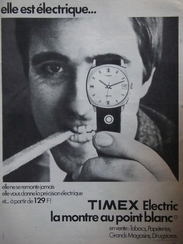 Publicité elle est electrique - publicitÉ,