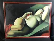 D'après Tamara de Lempicka -