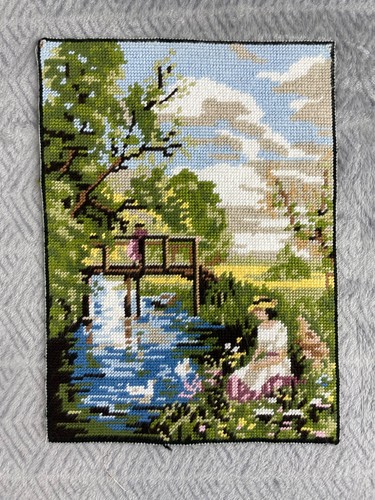 Tapisserie vintage dame - dame, au