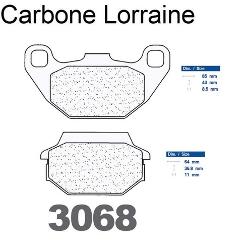 Plaquettes carbone lorraine - plaquettes, de