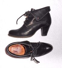 MINKA DESIGN low boots à lacets cuir noir P 38 TBE