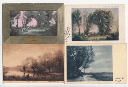 Lot old postcards museum - 4,
