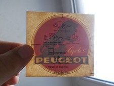 Autocollant, décalcomanie CYCLES PEUGEOT