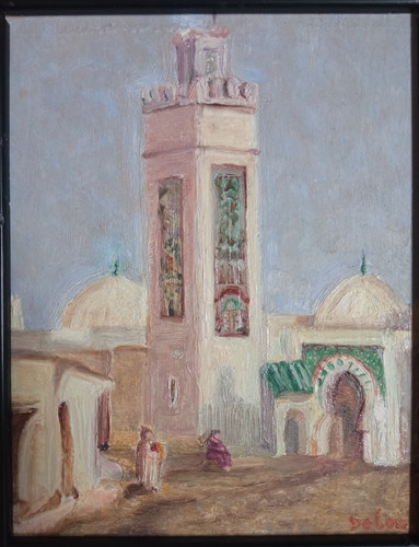 Tableau ancien huile - huile, peinture