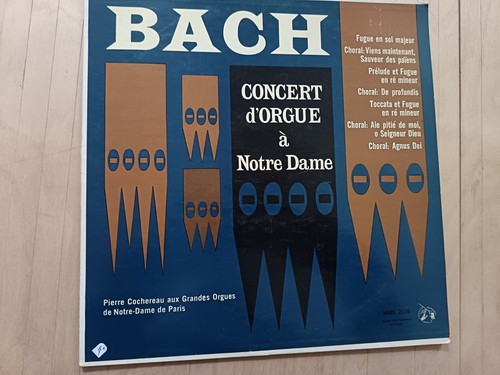 Bach concert orgue à notre - bach.,