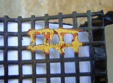 RARE PORTE-REVUES SIGNÉ " CHATY VALLAURIS " VINTAGE ANNÉES 50/60 A RAFRAICHIR