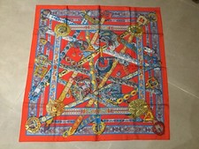 Magnfique foulard soie Le