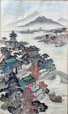 PEINTURE CHINOISE ANCIENNE SUR