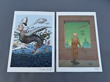 SOLE  Et CAZA 2 ex libris BD