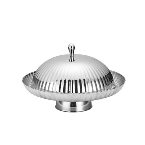 Plat gâteau avec - cloche, en