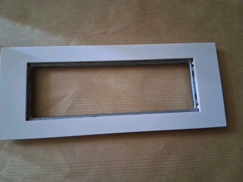 Plaque support blanc - plaque, et