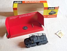 SOLIDO MILITAIRE BUSSING N 226 ARMEE ALLEMANDE VEHICULE RECONNAISSANCE RADIO WW2