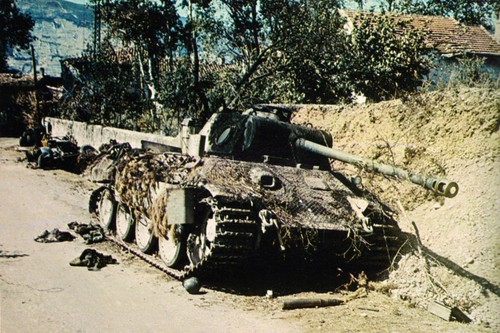 Ww2 photo char panther - ww2,